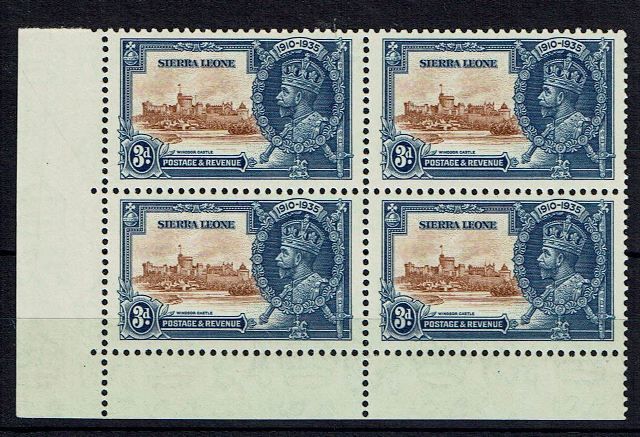 Image of Sierra Leone SG 182/182a UMM British Commonwealth Stamp